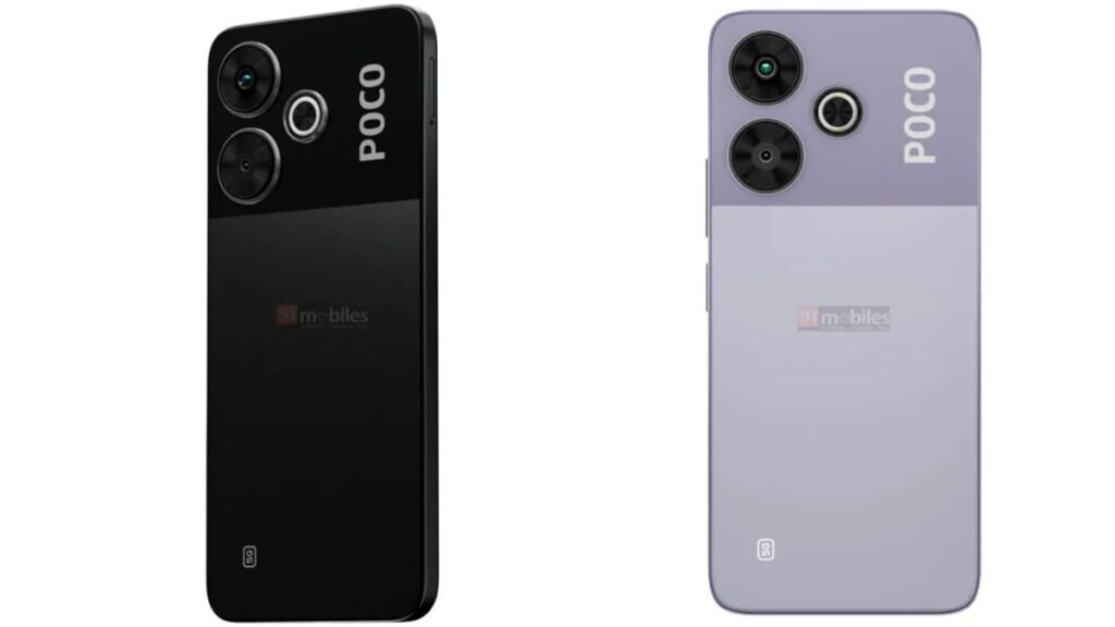 ಭಾರತದಲ್ಲಿ Poco M6 Plus 5G ಬೆಲೆ, ವಿನ್ಯಾಸ ಸೋರಿಕೆಯಾಗಿದೆ; Snapdragon 4 Gen 2 SoC ನಲ್ಲಿ ರನ್ ಮಾಡಲು ಸಲಹೆ ನೀಡಲಾಗಿದೆ